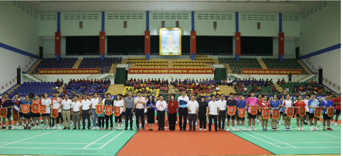 Khai mạc Giải vô địch Cầu lông cá nhân quốc gia năm 2025 tại Đồng Nai