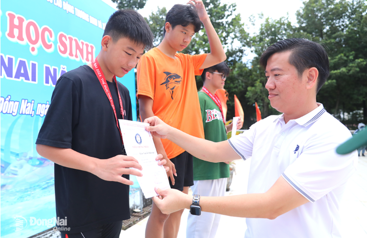 Biên Hòa xếp đầu Giải bơi học sinh tỉnh năm 2023
