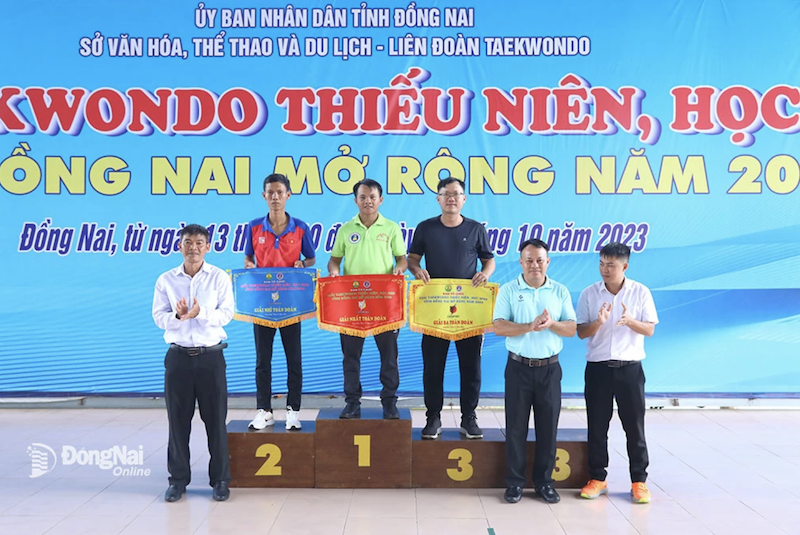 Giải taekwondo thiếu niên học sinh tỉnh Đồng Nai 2023
