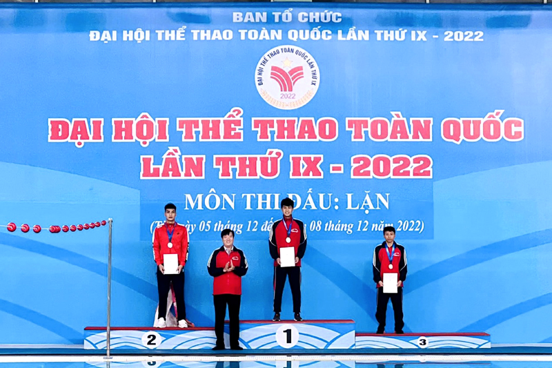  Đồng Nai giành thêm 2HCV, 1HCĐ môn Lặn tại Đại hội Thể thao toàn quốc lần thứ IX năm 2022
