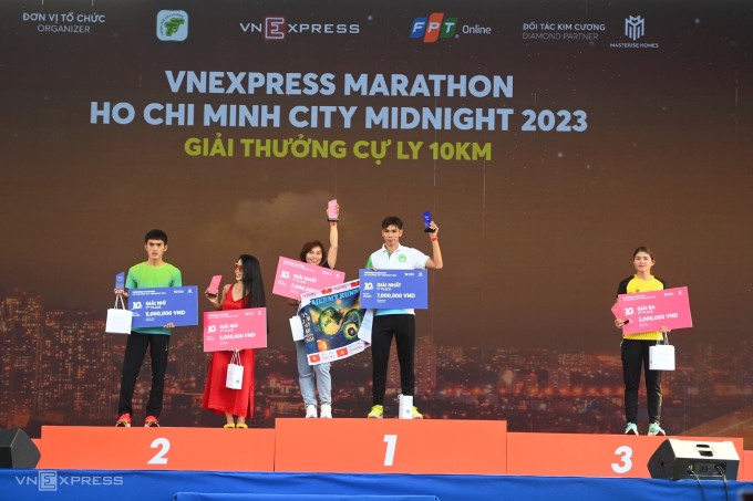 Giải chạy đêm Thành phố Hồ Chí Minh năm 2023: 