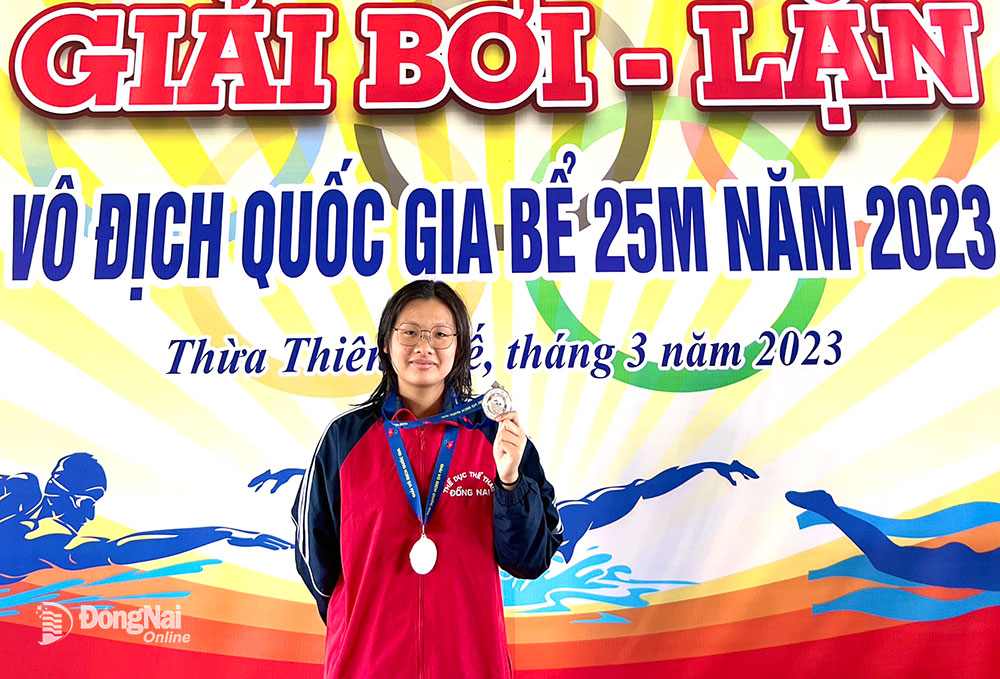 Đồng Nai đạt 2 HCB, 1 HCĐ giải Bơi VĐQG 2023