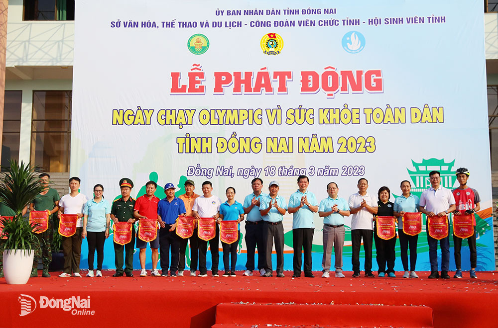 Ngày chạy Olympic vì sức khỏe toàn dân tỉnh Đồng Nai 2023