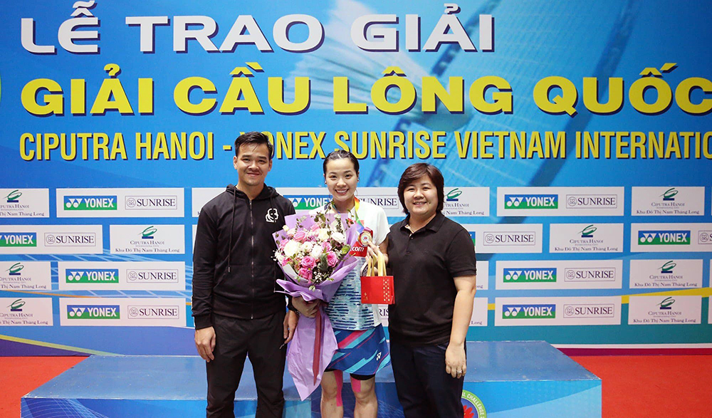 Nguyễn Thùy Linh đầu tiên vô địch Vietnam International Challenge