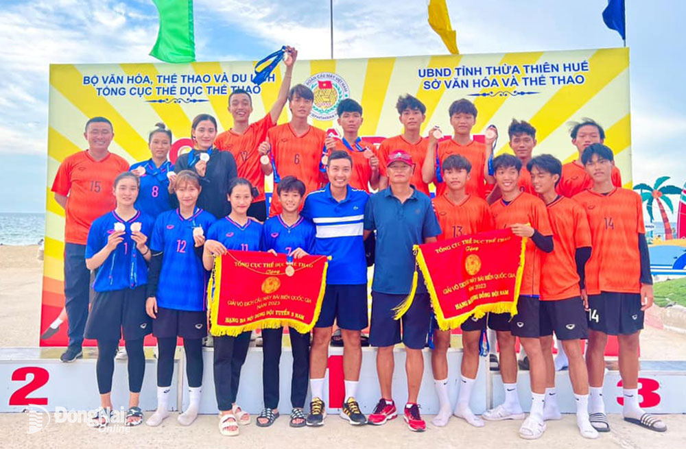 Đồng Nai giành 1 HCB, 3 HCĐ Giải vô địch Cầu mây bãi biển quốc gia năm 2023