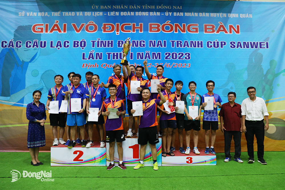 Giải vô địch bóng bàn các CLB tỉnh Đồng Nai năm 2023