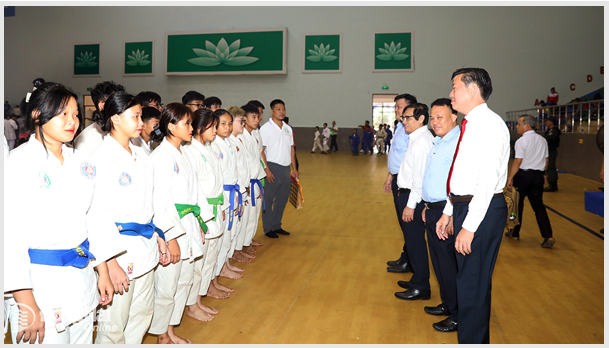 Hơn 700 VĐV tranh tài Giải vô địch trẻ Judo quốc gia tại Đồng Nai