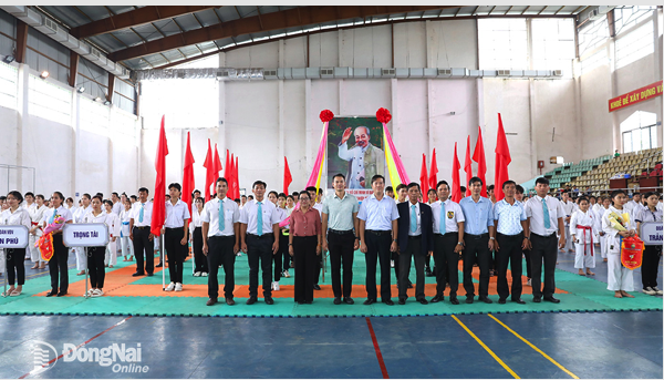 Giải vô địch và trẻ Karate tỉnh Đồng Nai năm 2023