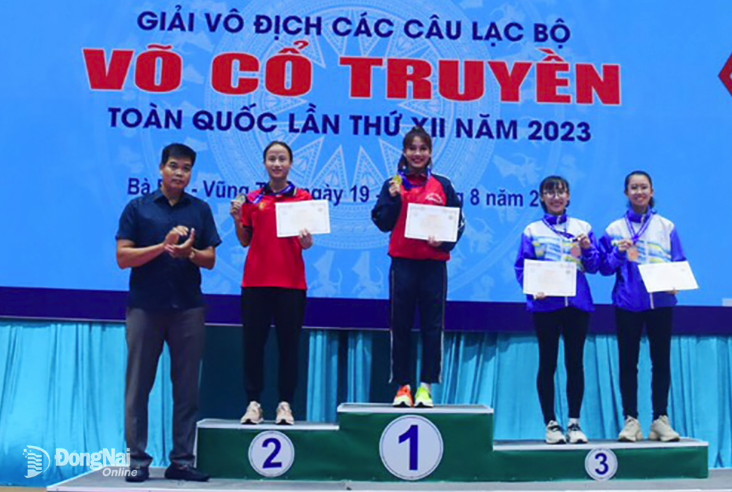 Đồng Nai xếp hạng tư Giải vô địch võ cổ truyền các CLB toàn quốc