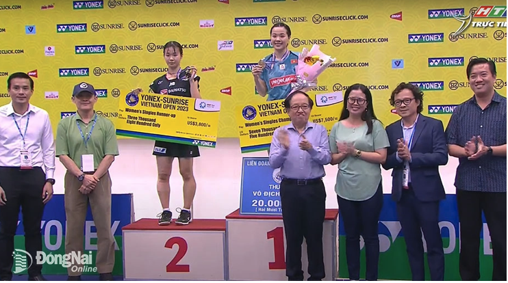 Nguyễn Thùy Linh bảo vệ thành công ngôi vô địch Vietnam Open