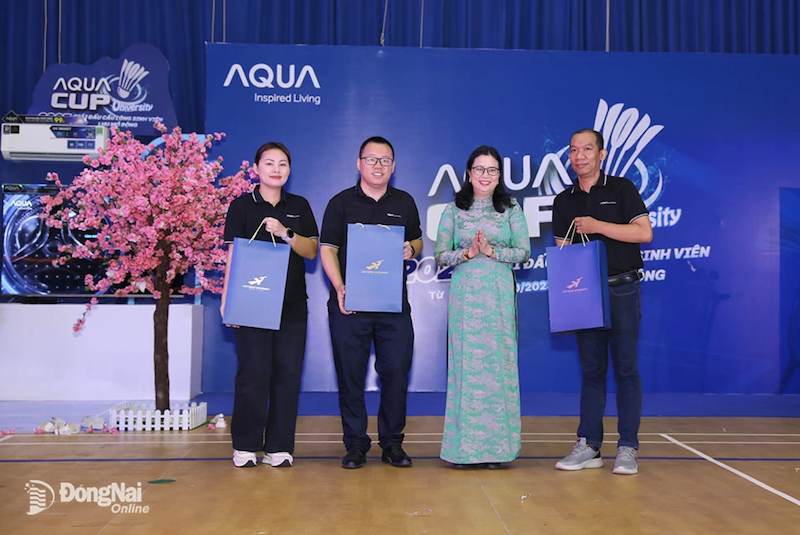 Giải cầu lông sinh viên Đại học Lạc Hồng mở rộng - AQUA Cup 2023