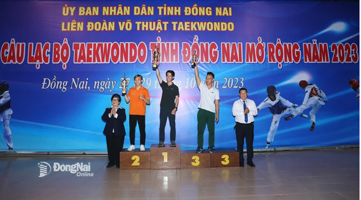 Bế mạc Giải cúp các CLB taekwondo Đồng Nai mở rộng 2023