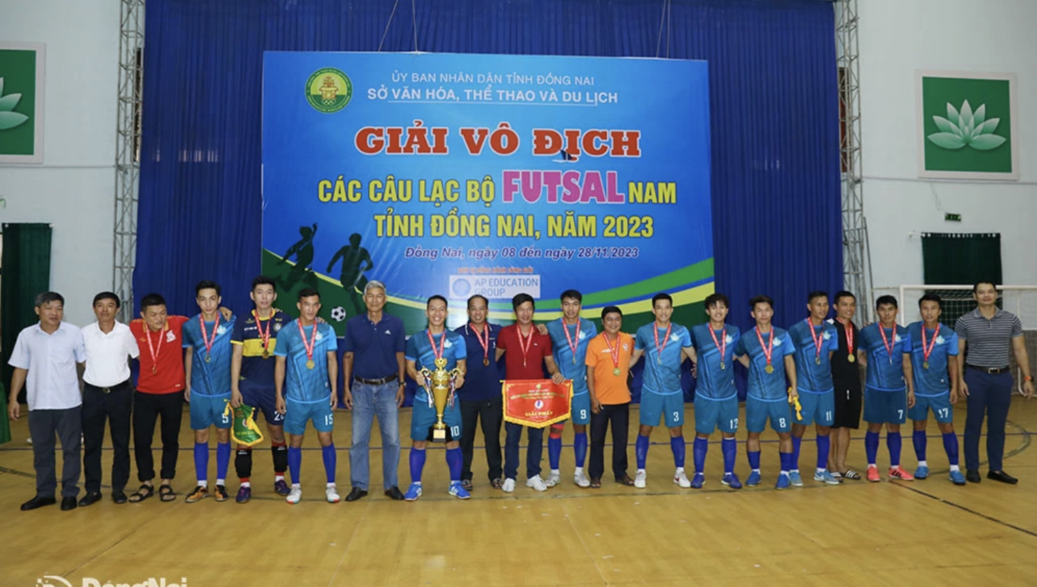 Biên Hòa vô địch giải các CLB futsal tỉnh Đồng Nai 2023