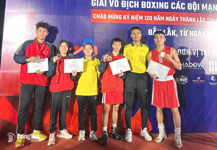 Đồng Nai đoạt 2 huy chương vàng Giải boxing các đội mạnh toàn quốc 2024
